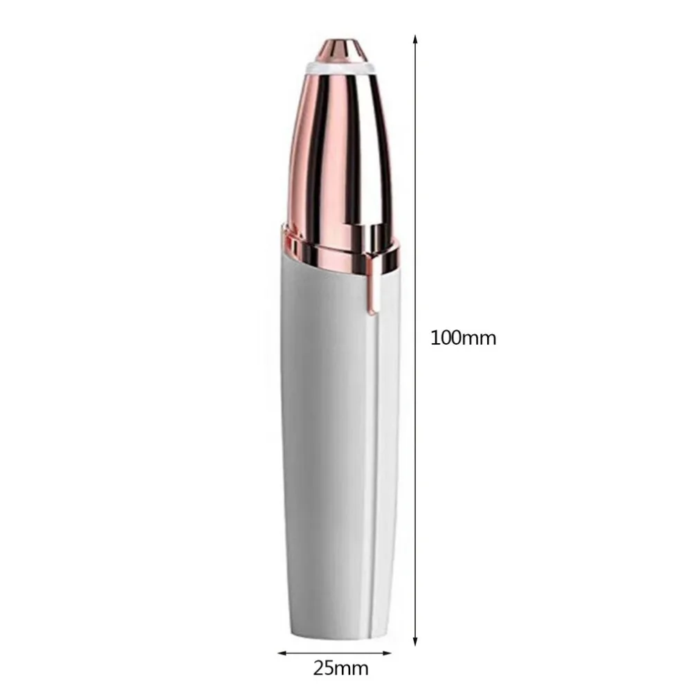 Multifunction Lipstick Eyebrow Trimmer Face Brows Hair Remover Epilator Pen Mini Electric Shaver Painless Eye Brow Epilator
