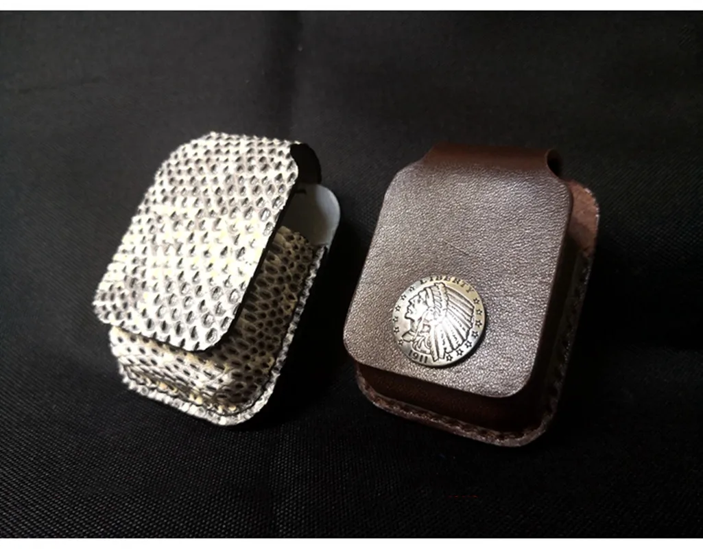 Holster for Zippo Cigaret Lighter Protective Case Shaping Cold Compression Molding To Send Acrylic Template 75x53x25mm