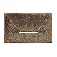 Модный женский клатч с блестками, кожаная женская сумка-конверт, клатч, вечерняя сумочка, женские клатчи, сумочка