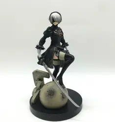 НИР: автоматы 2B YoRHa № 2 Тип B ПВХ рис Коллекционная игрушка 15 см