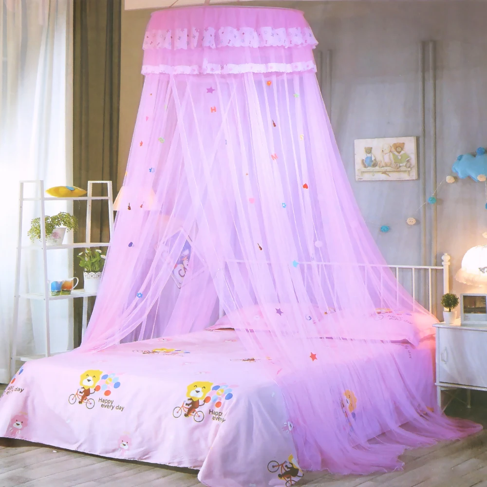 NICEYARD купол подвесная москитная сетка балдахин сетчатый навес легко установить детское постельное белье Кружева Кровать Навес украшение для комнаты девочки