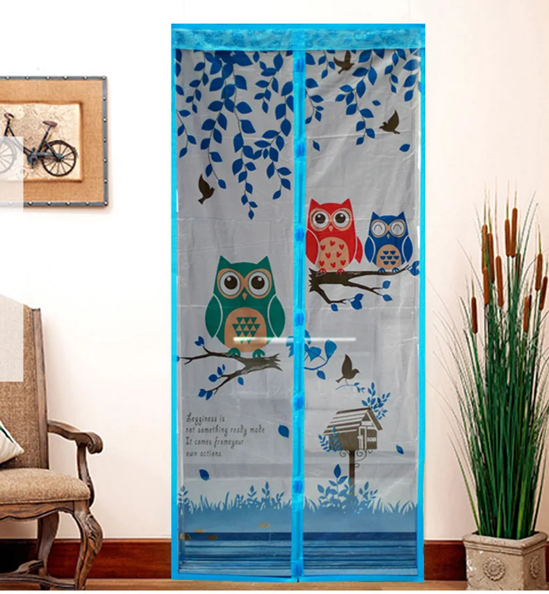 

2019 Summer Mosquito door Net Screen Anti mosquito Door Window Mesh Magnetic Door Curtains Insect Fly Bug Screens Room Divider