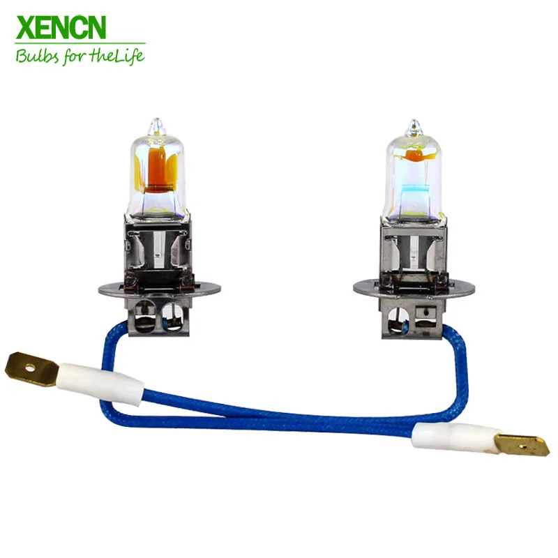 XENCN H3 2300K 12V 55W Золотой глаз Супер Желтый автомобильный галогенный противотуманный светильник OEM качество авто лампа 2 шт