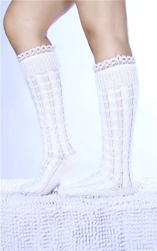 Adofeeno/Новинка; Зимние гетры для женщин; носки для ног; женские сапоги; женские кружевные вязаные