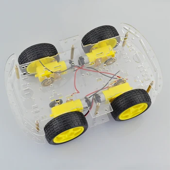 

Free shipping! Keyestudio 4WD Smart Robot Car Chassis Kits for Arduino Robot Car