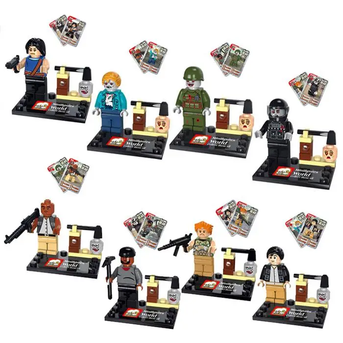 lego walking dead minifigures