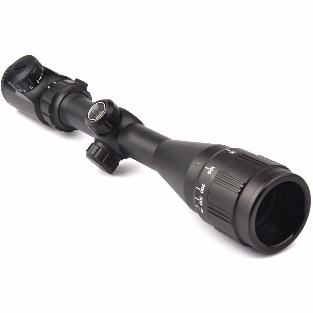 Scope com Vermelho Militar para Caça Tiro com 20mm Tactical Rifle Verde Iluminado Arma Riflescope Airsoft Ferroviário 3-9x40aoe - 15 Tactical 3-9x40aoe rifle scope com vermelho verde