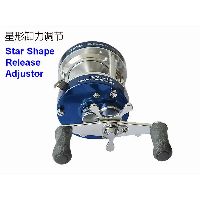 Carretel de Pesca Gehaut Ming Yang Barco Tambor Metal Cheio Nenhuma Lacuna Cl20 Cl25 ou 8 de pesca metal cheio nenhuma lacuna cl20 ou cl25