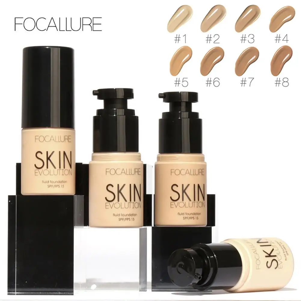 

FOCALLURE Face Makeup Base Face Liquid Foundation BB Cream Concealer Foundation Primer Easy to Wear Soft Carrying