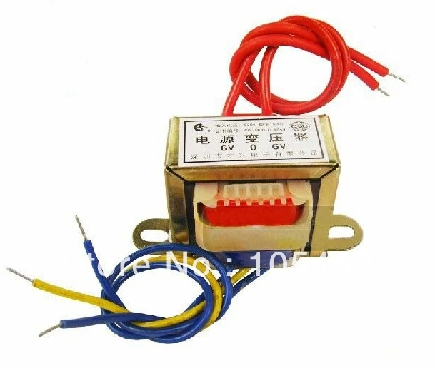 

50W EI Ferrite Core Input 220V 50Hz Vertical Mount Electric Power Transformer Output Voltage