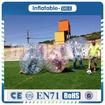 

Free Shipping 0.8mm PVC 1.5m Bubble Soccer,Zorb Ball,Loopy Ball Inflatable Human Hamster Ball For Sale