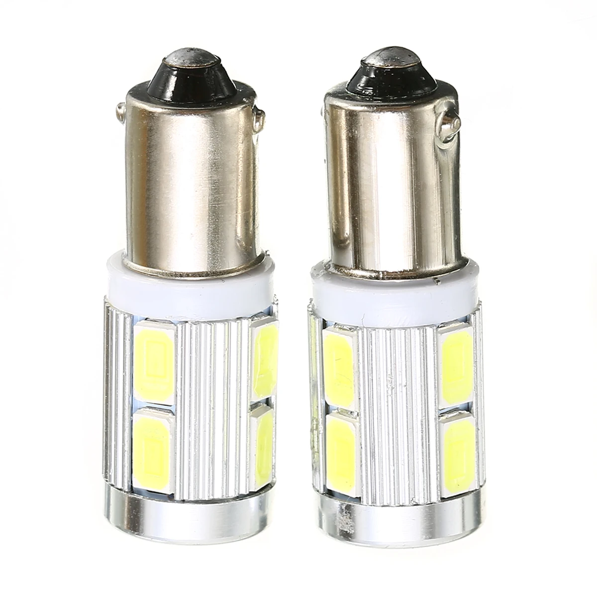 2pcs/lot Universal BA9S H6W 10 SMD LED Side Light Bulb Canbus No Error Cool DC 12V White Lamp High Quality Bulbs|Сигнальная лампа| |