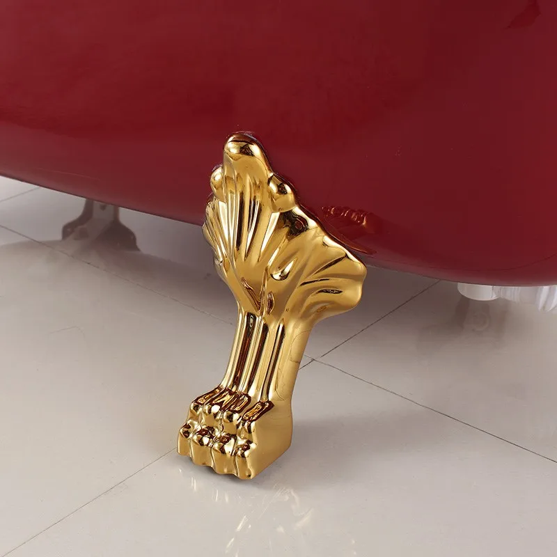 Buy Two sizes Solid metal Zinc alloy Bathtub foot