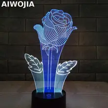 Новинка, светодиодная 3d лампа, USB, цветная, RGB, светящаяся, Usb, светодиодный, Ночной светильник, детская лампа, Детский Светильник, s лампы