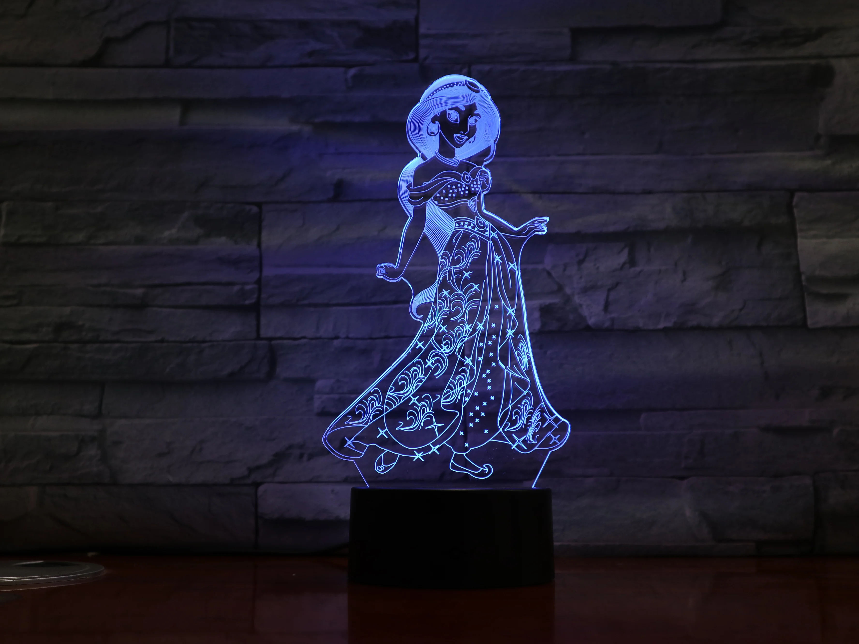 Princess 3d Night Light Punkie