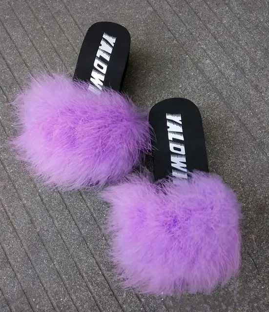 fur fenty slides