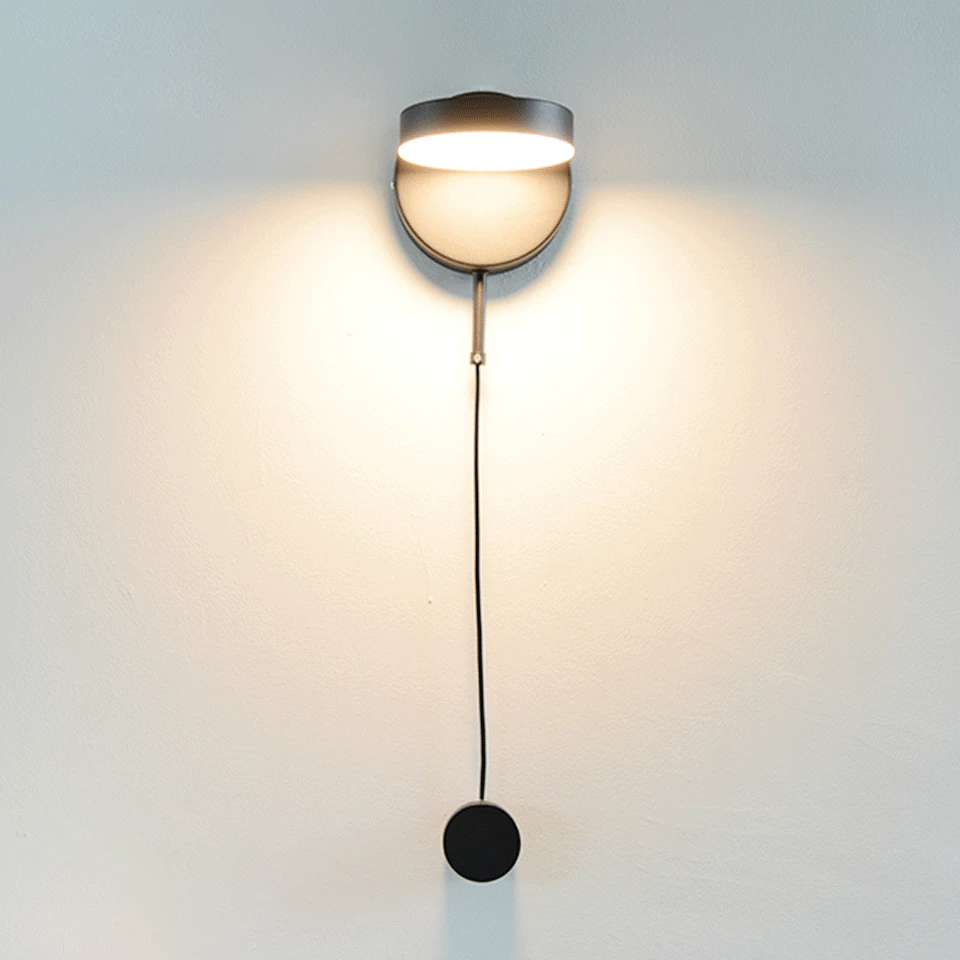  LED wall lamp 0-12W dimmable with knob switch wall lamps Nordic modern LED wall lamp adjustable bed - 33050063418