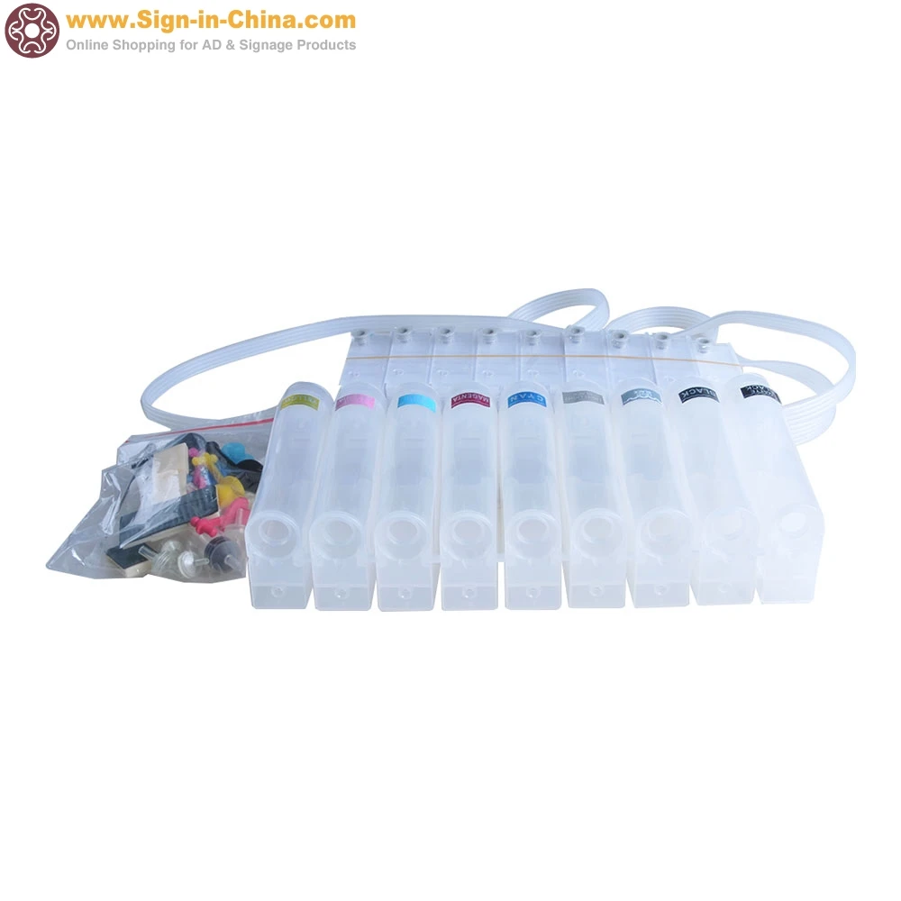 OEM 9*30 мл картриджи + 9*100 бутылки Epson SureColor SC P600 CISS с постоянным чипом|ciss cartridges|ciss