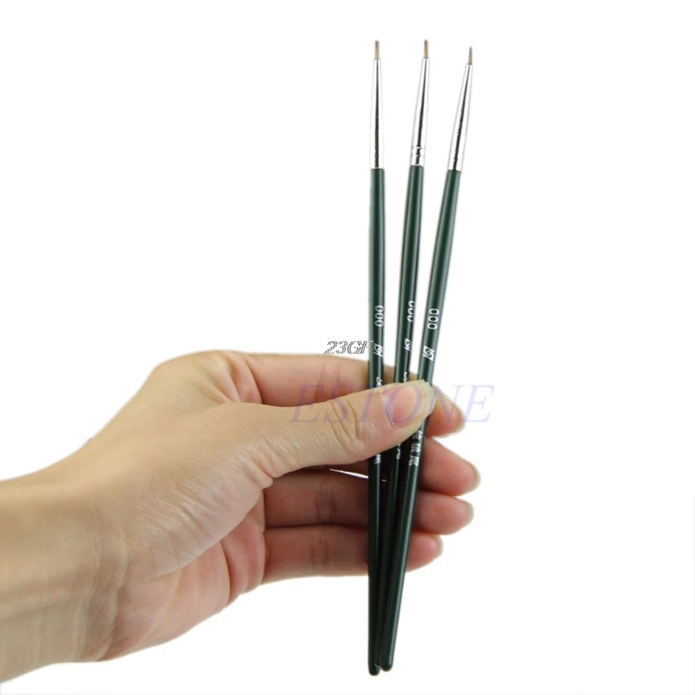 

Acrylic Nail Art Tips Design Liner Pen Painting Drawing Brush Set 1PC