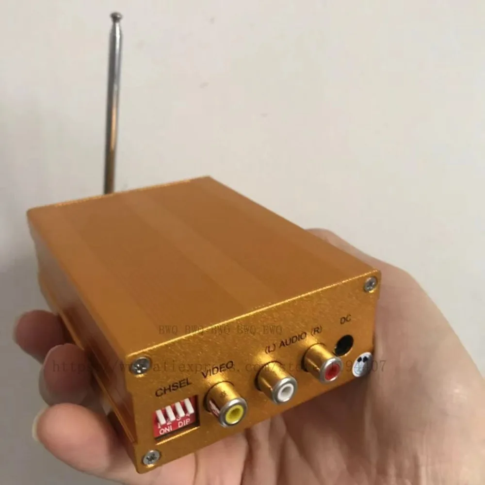 

Wireless video and TV transmitter, UHF wireless video, TV signal transmitter, AV TV, wireless monitoring