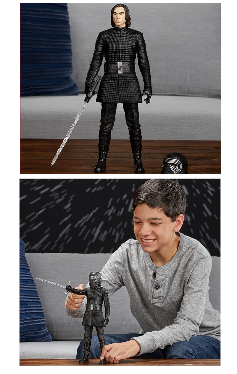 Hasbro Звездные войны Interachtech Kylo Ren имперский Штурмовик электронная фигурка со звуком для мальчиков Подарочная коллекция