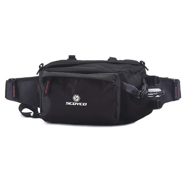 Waist Sports Bag Waterproof Lightweight Reflective Strip Three Pockets For K