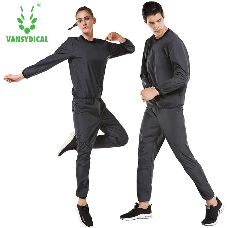 Buy Vansydical Women Men Sports Sets Sweat Suit Running Suits Fitness Lose
