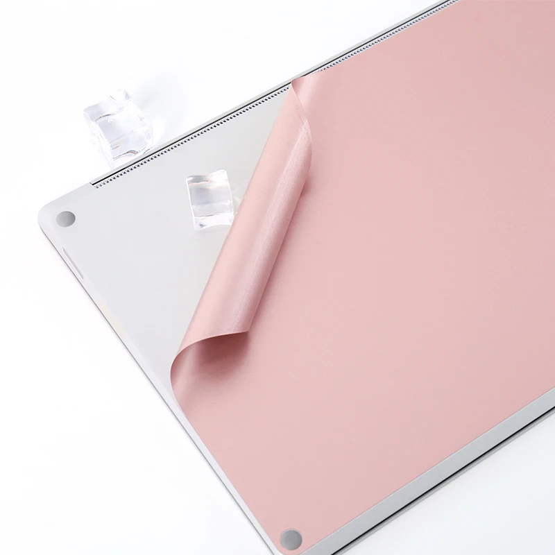 Для microsoft поверхность ноутбука наклейки из розового золота Премиум Съемный Анти-наклейка с надписью с Водонепроницаемый прозрачное покрытие для клавиатуры