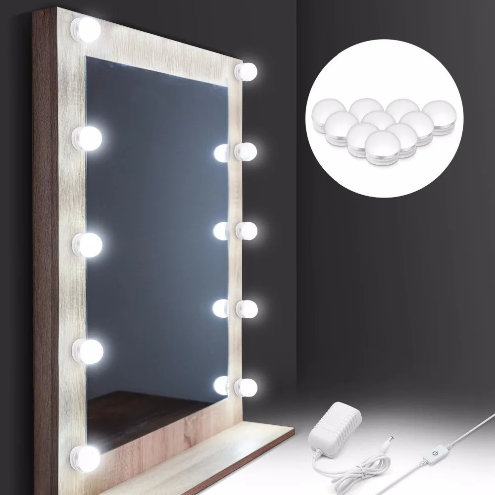 hollywood style makeup mirror vanity led light bulb kit vanity light kit