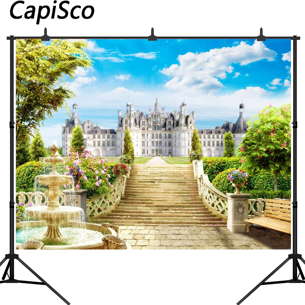 Capiscoビニール写真背景花プリントヨーロッパマナー城花噴水風景背景写真プロップ 背景 Aliexpress Capiscoビニール写真背景花プリントヨーロッパマナー城花噴水風景背景写真プロップ 背景 Aliexpress