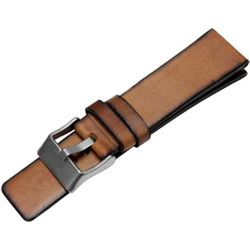 Ремешок для часов из телячьей кожи 24 мм в стиле ретро|bracelet 24mm|band braceletwatch strap |