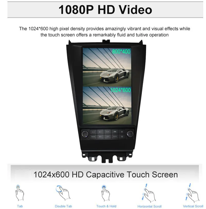 Aotsr Android 7,1 Tesla вертикальный экран Автомобильный без dvd-плеера gps-навигация для HONDA ACCORD seven 2003-2007 головное устройство мультимедиа