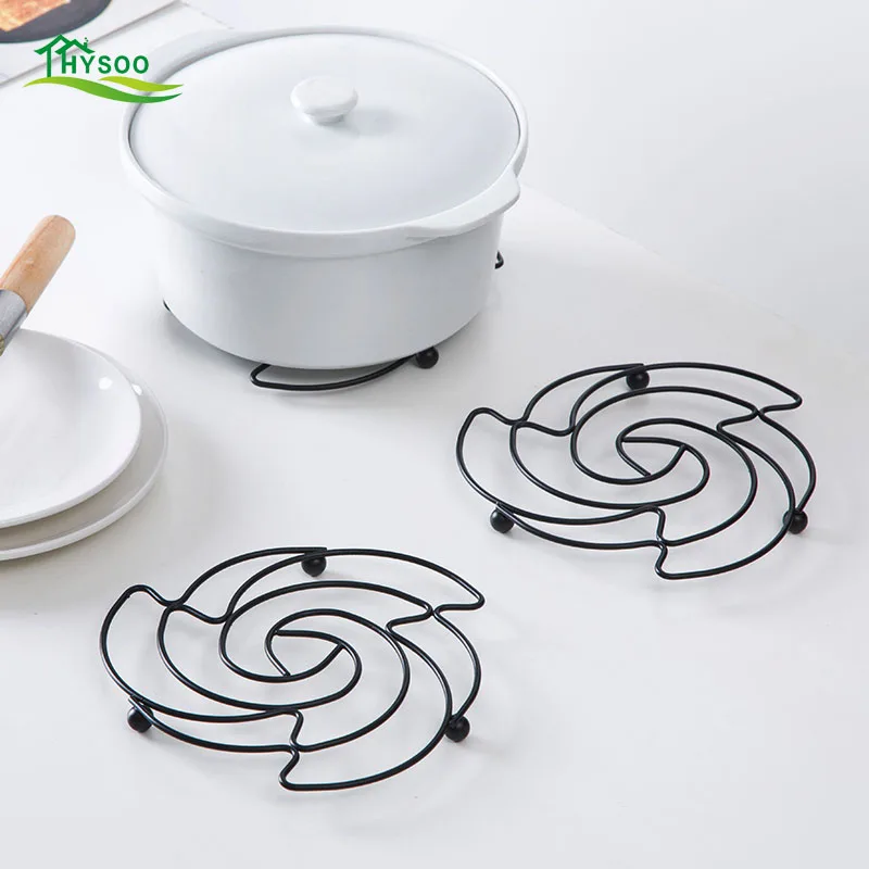 Rose shaped pot mat placemats Potholder table mat household anti hot