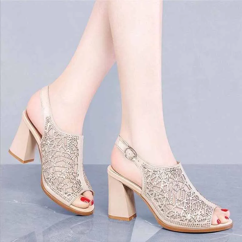 

Women Sandals 2019 Summer Casual Women Shoes Leather Ladies Flat Sandal Soft Bottom Slip On Sandals Handmade Woman Sandal