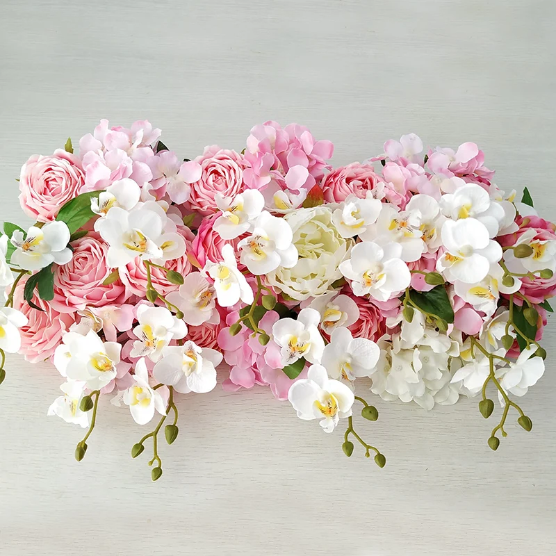 Artificial Silk Flower Wall Hydrangea Peony Rose for Wedding Road Lead Backdrop Arch Centerpiece Flower Rack Party Decoration Artificial Silk Flower Wall Hydrangea Peony Rose for Wedding Road Lead Backdrop Arch Centerpiece Flower Rack Party Decoration
