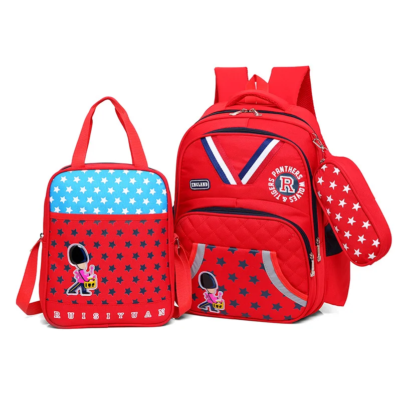 

Cute Printing Backpack School Bags Teenager Girls Backpack kids Orthopedic Backpack 2pcs/Set Rucksack schoolbag mochila infantil