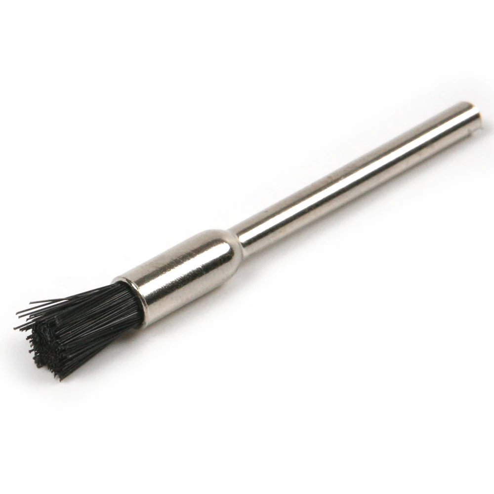 Useful 1Pcs 5mm Black Nylon Polishing Brush good toughness durable