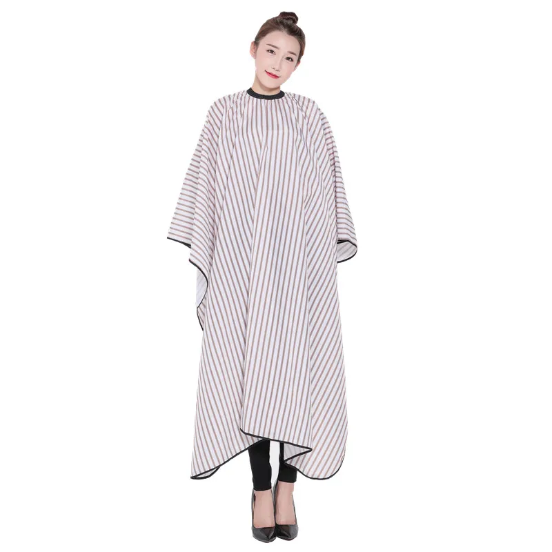 

High-end Hair Salon Vintage Oil Stripe Hair Salon Barber Shop High-grade Haircut Cloth