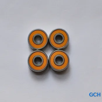 

Free Shipping 3PCS 3X10X4mm, 1PC 5X10X4mm, 1PC 3x8x4mm,1PC 5X11X4mm ABEC7 2OS CB Hybrid Reel Bearings