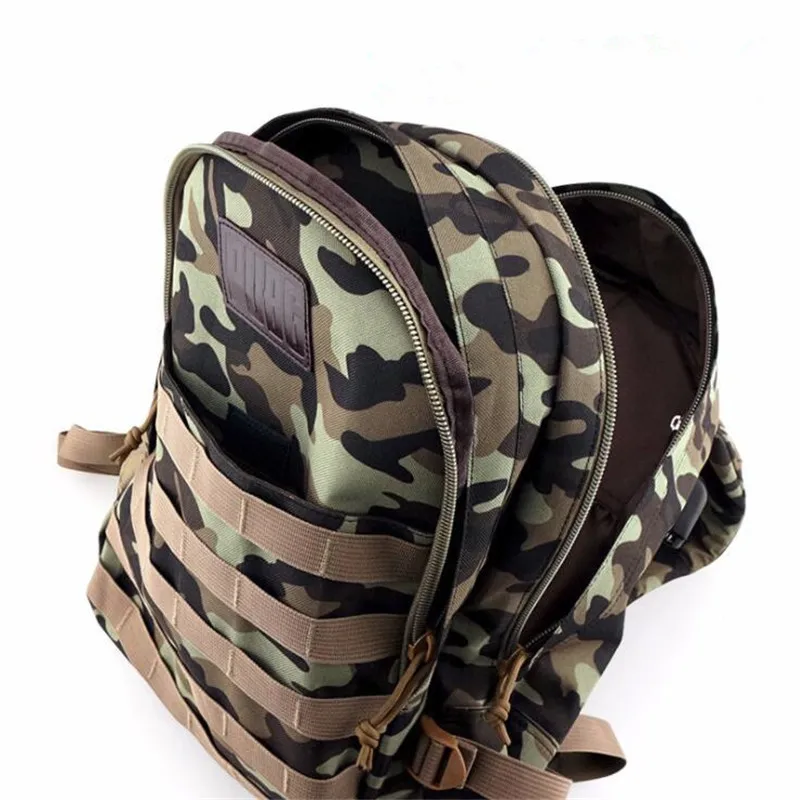  Game PUBG Canvas Backpack Playerunknown's Battlegrounds Cosplay Props Chicken Dinner