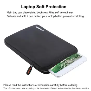 

High Quality New Fashion 7.9 inch Waterproof Soft Fabric Laptop Sleeve Case Bag Travel Bag for iPad mini 1/2/3/4 l0815#2