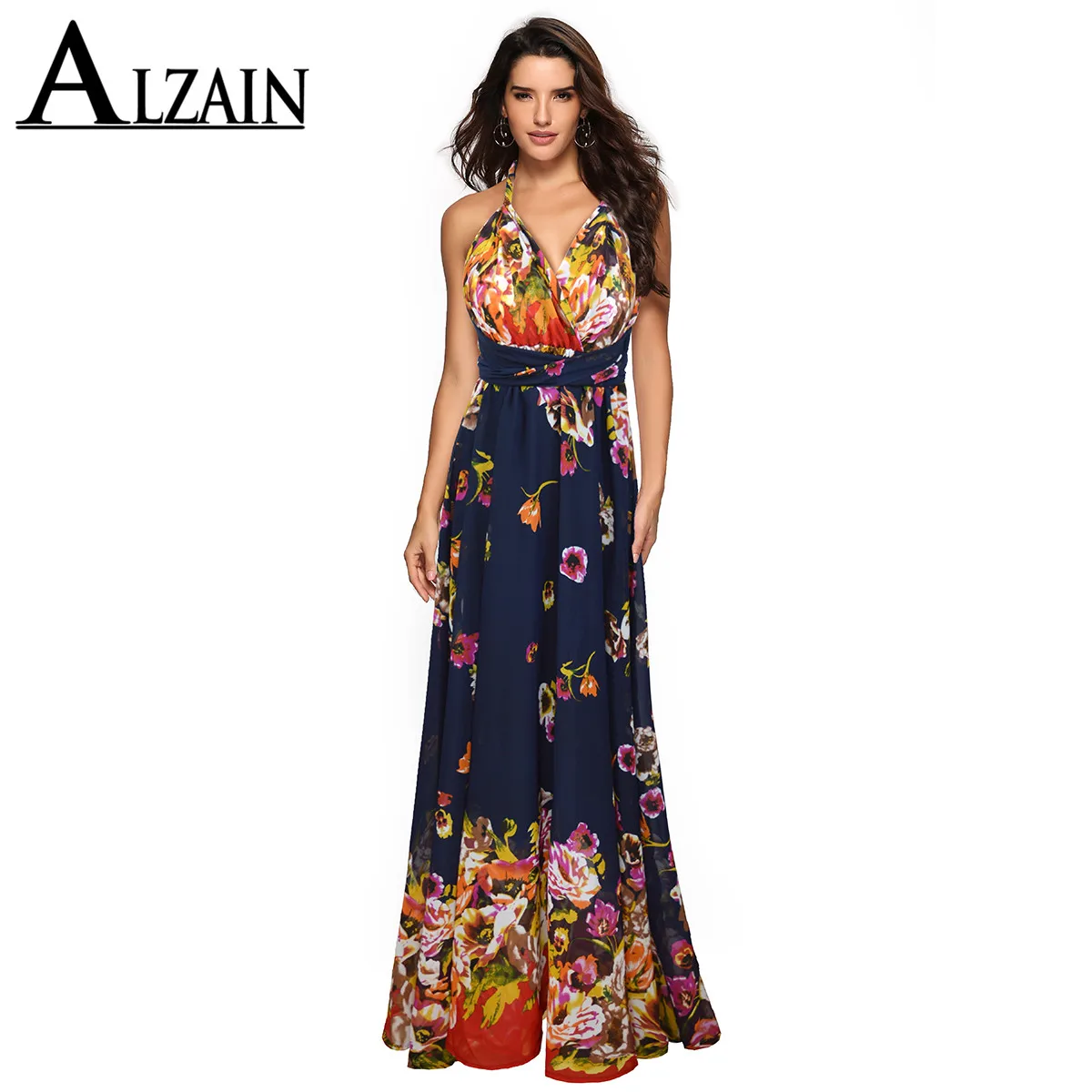 Летнее платье Макси Вечерние сексуальные женские летние длинные Бохо детское