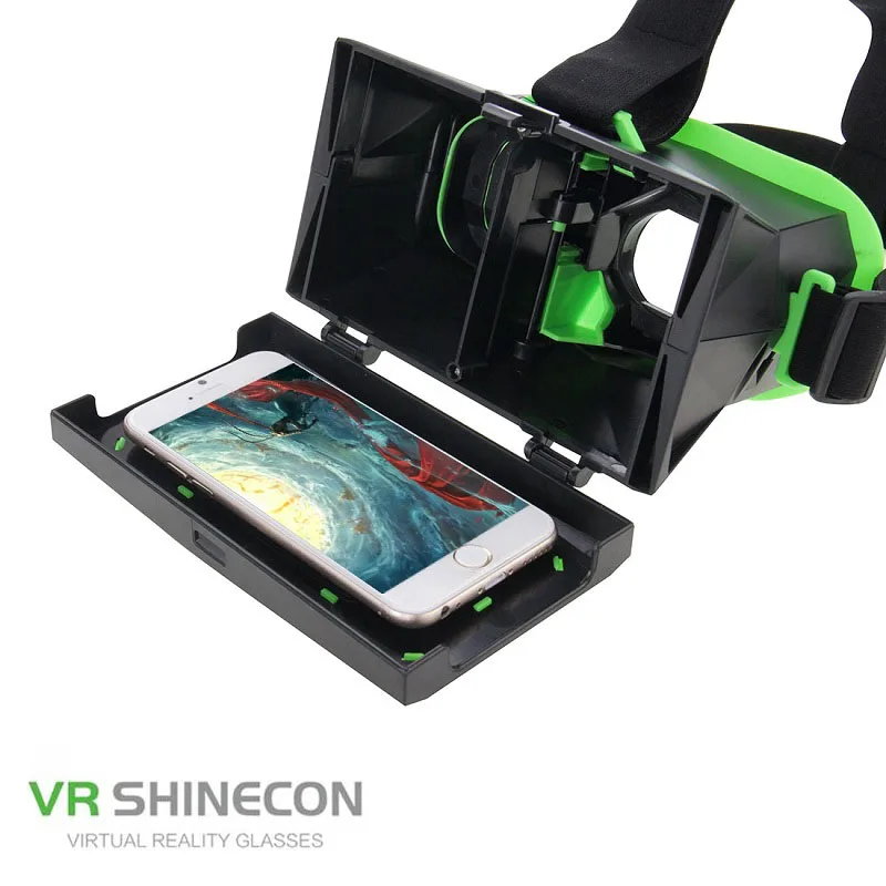 Universal font b Virtual b font font b Reality b font 3D Video Glasses for 3