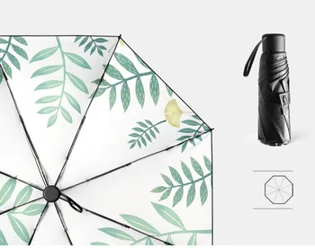 

Pocket mini Umbrella Creative Cute Mini Compact Folding Lightweight Travel Umbrella Rain 8k Waterproof UV Umbrella RG030