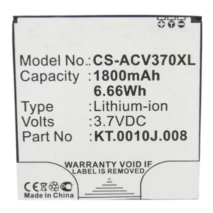 Free shipping high quality mobile battery for Acer Liquid E2 V370 E2 Dou with good quality