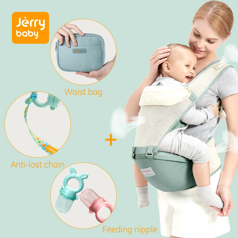 

Jerrybaby Breathable Baby Carrier Ergoryukzak Front Facing Baby Carrier Comfortable Sling for Newborns Kangaroo