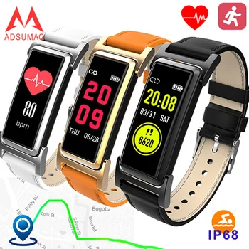 

GPS Smart Bracelet KR03 IP68 waterproof 0.96 Inch Heart Rate Monitor Step Count Sedentary Reminder fashion Smart Band