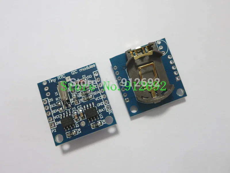 

Tiny RTC I2C modules 24C32 memory DS1307 clock RTC module (without battery) for arduino good quality low price