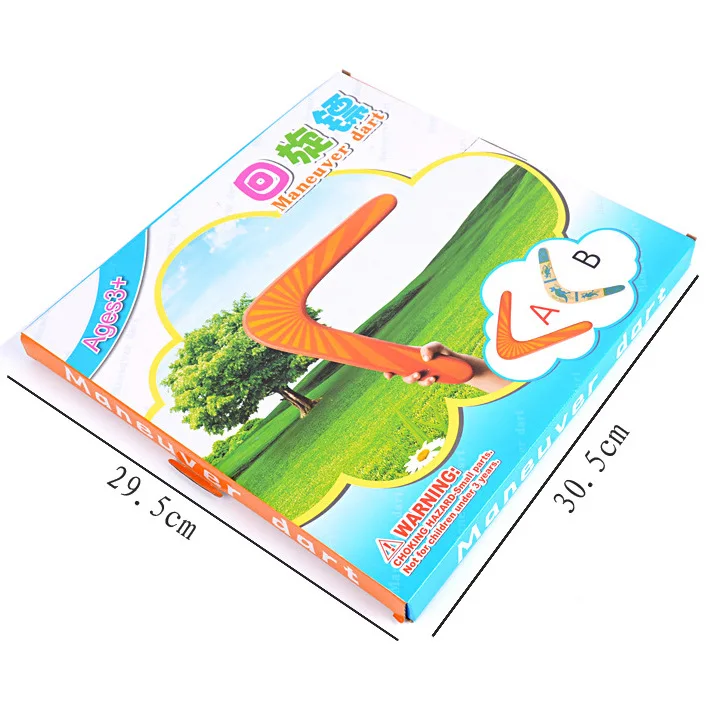 4 قطع كبيرة الحجم خشبية V شكل يرتد اللعب في الهواء الطلق/أطفال الطفل الخشب المهنية تحلق القرص الرياضة لعبة ، شحن مجاني