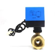 Производитель низковольтного электрического шарового клапана электропитания автоматический сброс нормально закрытый нормально открытый Электрический шаровой клапан